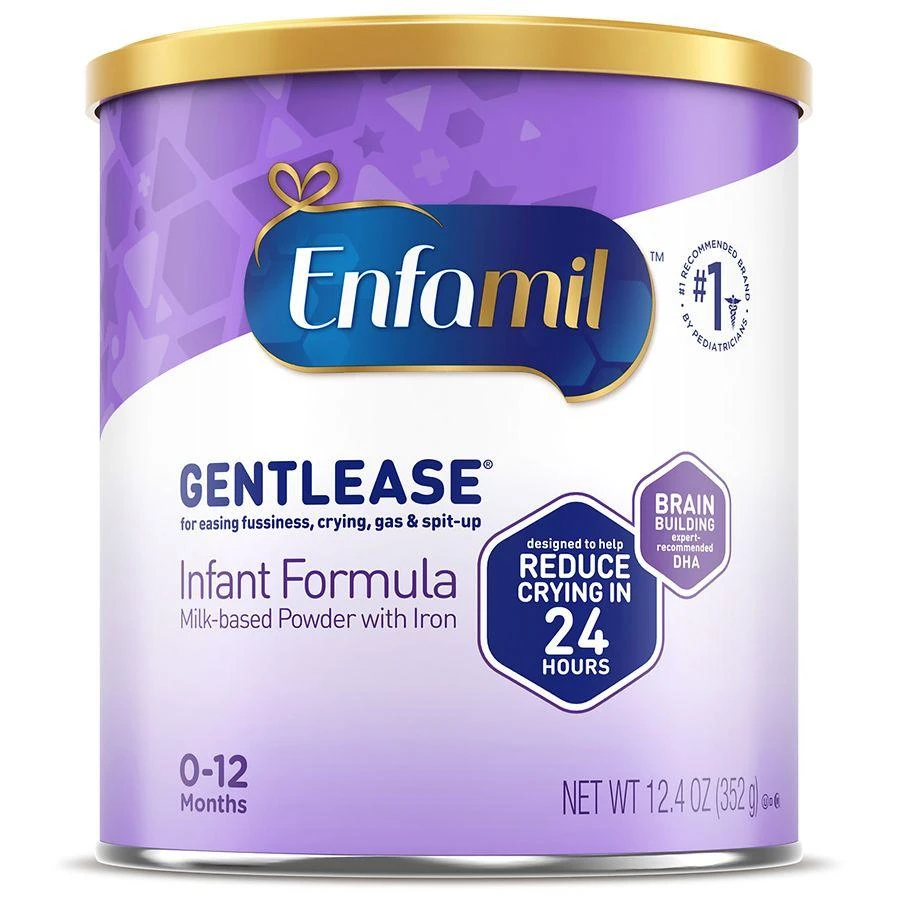 商品Enfamil|Gentlease 亲舒初生婴儿舒缓消化不适防胀气特配奶粉1段 352g,价格¥174,第1张图片