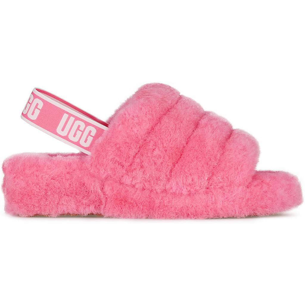 商品UGG|Fluff Yeah Slide - Pink Rose,价格¥700,第1张图片