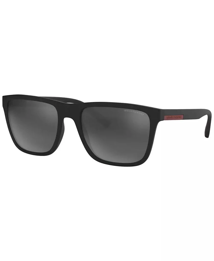商品Armani Exchange|Men's Low Bridge Fit Sunglasses, AX4080SF,价格¥320,第1张图片