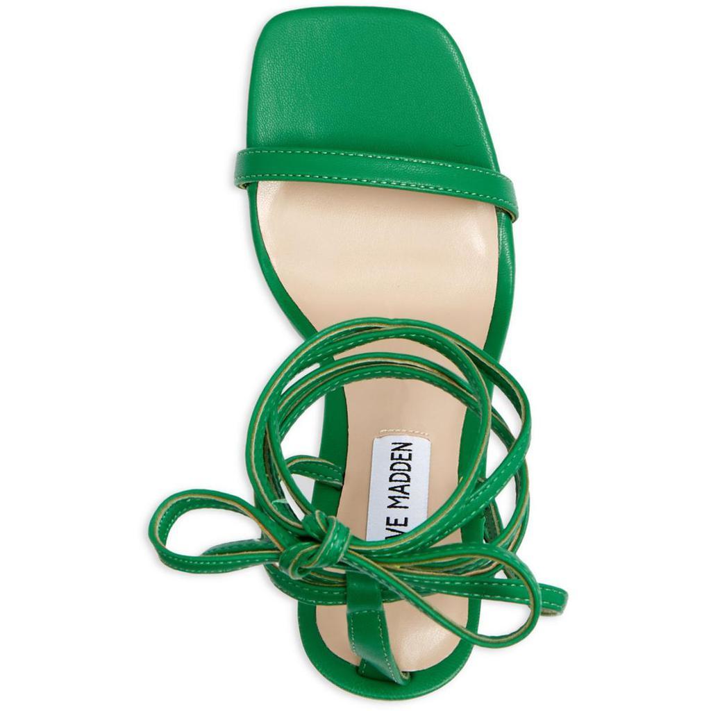 商品Steve Madden|Steve Madden Womens Lafayette Patent Leather Square Toe Strappy Sandals,价格¥644,第4张图片详细描述