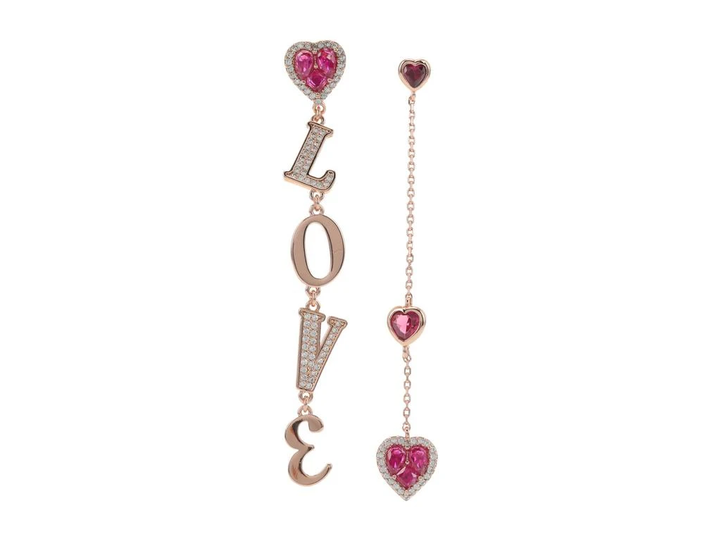 商品Kate Spade|Spell It Out Love Linear Earrings,价格¥374,第1张图片
