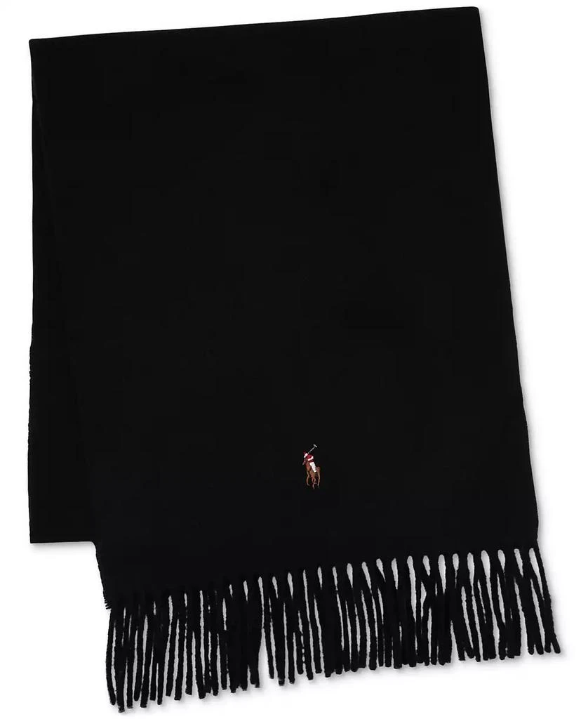 商品Ralph Lauren|Men's Signature Italian Virgin Wool Scarf,价格¥668,第1张图片