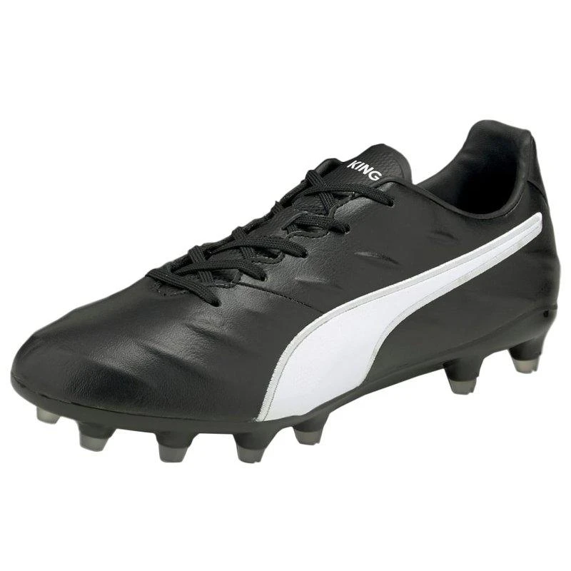 商品Puma|Mens King Pro 21 Leather Soccer Cleats Black/White,价格¥766,第1张图片