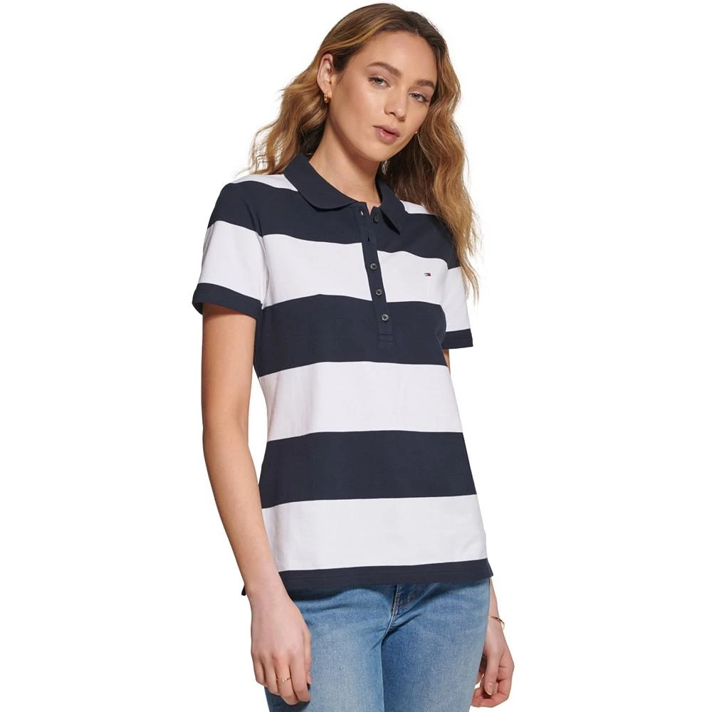 商品Tommy Hilfiger|Striped Piqué Polo衫,价格¥264,第1张图片