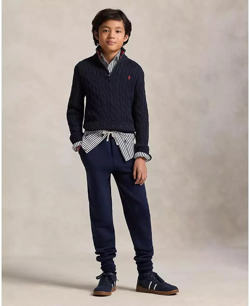 商品Ralph Lauren|大童款 四分之一拉链毛衣,价格¥388,第3张图片详细描述