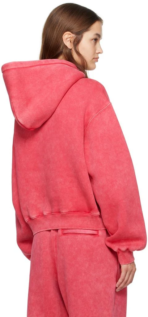 商品Alexander Wang|Pink Bonded Hoodie,价格¥2975,第3张图片详细描述