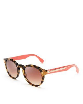 商品Fendi|Women's Round Sunglasses, 50mm,价格¥2881,第2张图片详细描述