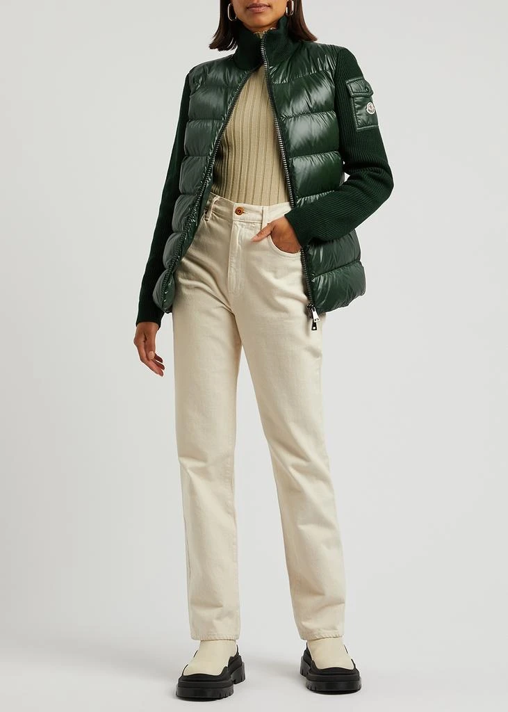 商品Moncler|Quilted shell and wool jacket,价格¥6649,第4张图片详细描述