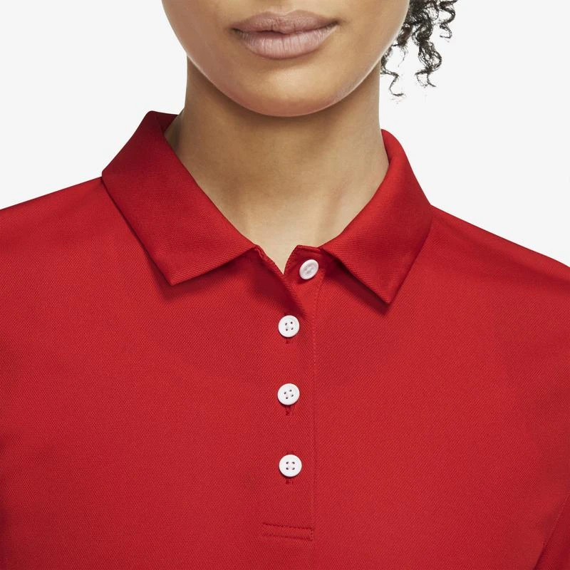 商品NIKE|Nike Victory Solid Golf Polo - Women's,价格¥414,第3张图片详细描述