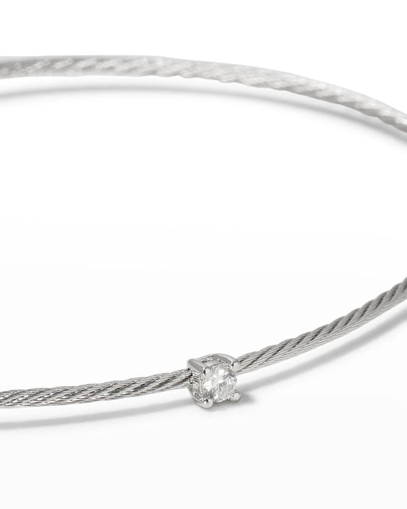 商品Paul Morelli|18k White Gold Three-Diamond Bracelet, 0.18 TCW,价格¥23424,第3张图片详细描述