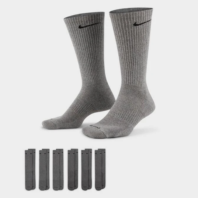 商品NIKE|Nike Everyday Plus Cushioned Crew Training Socks (6-Pack),价格¥149,第1张图片