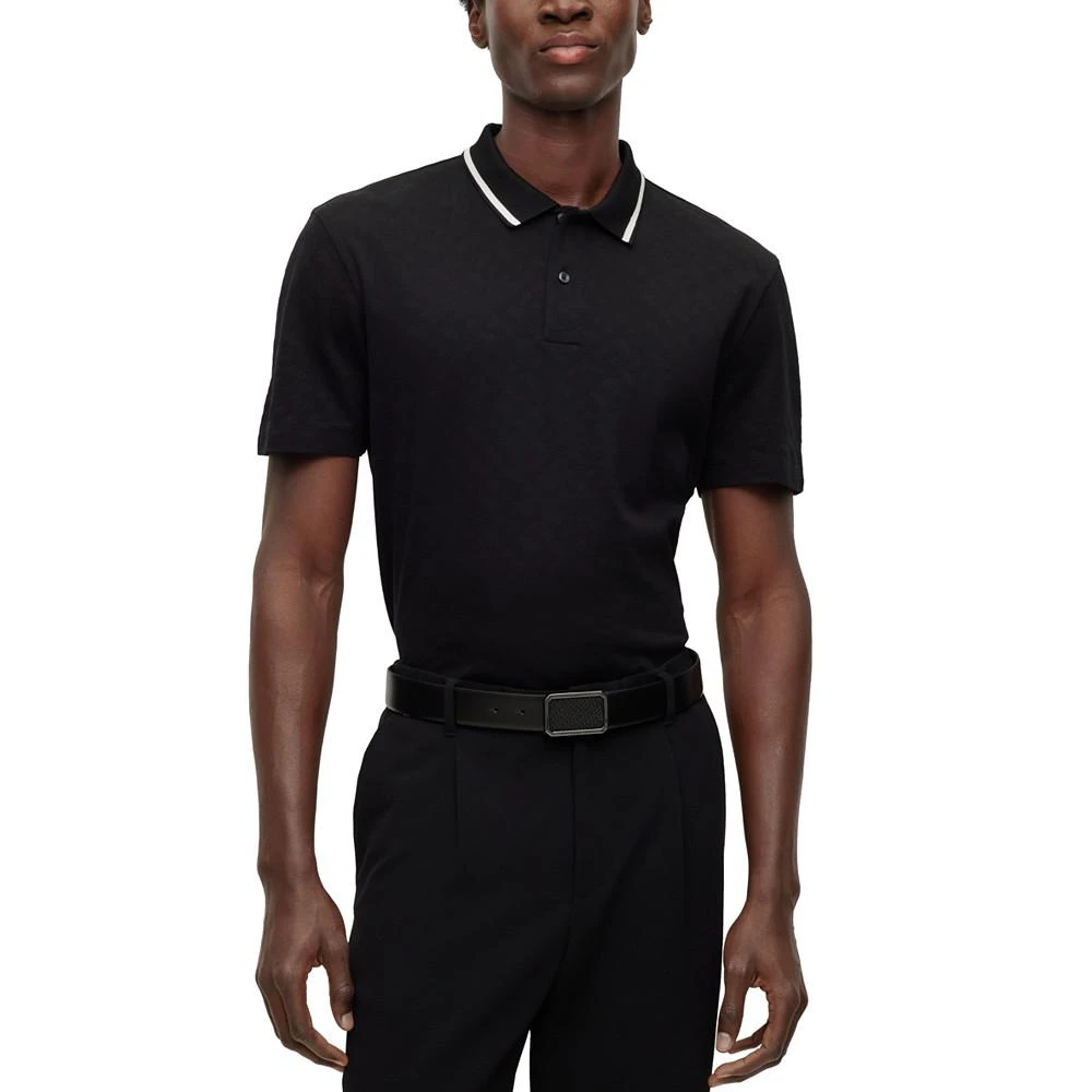 商品Hugo Boss|Men's Regular-Fit Polo Shirt,价格¥1055,第1张图片