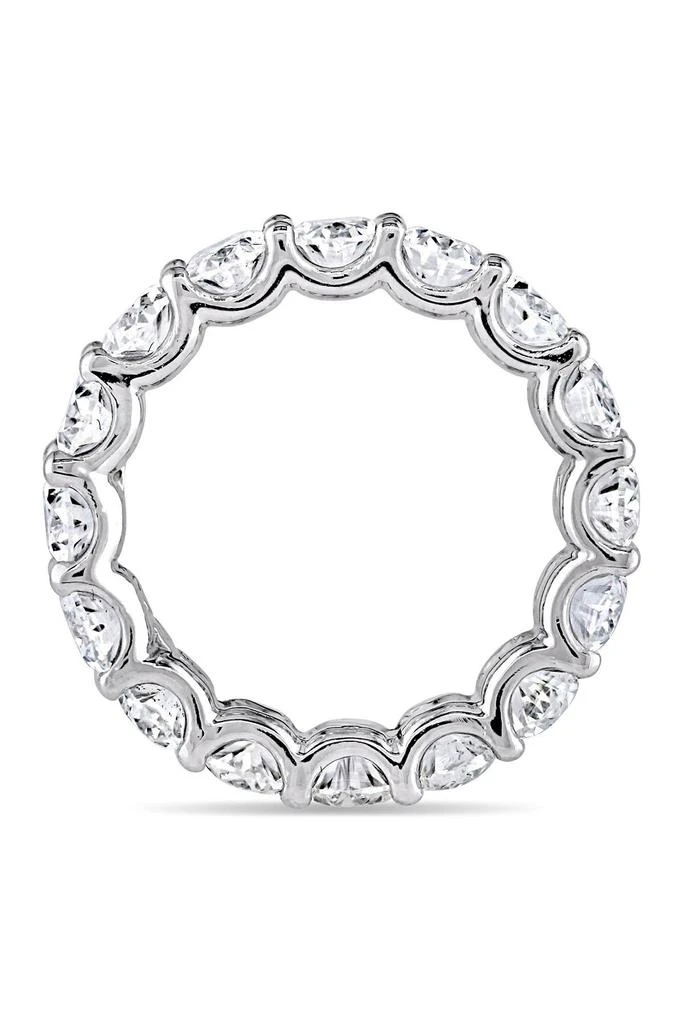 商品Suzy Levian|Sterling Silver Petite Oval-Cut CZ Eternity Band Ring,价格¥948,第2张图片详细描述