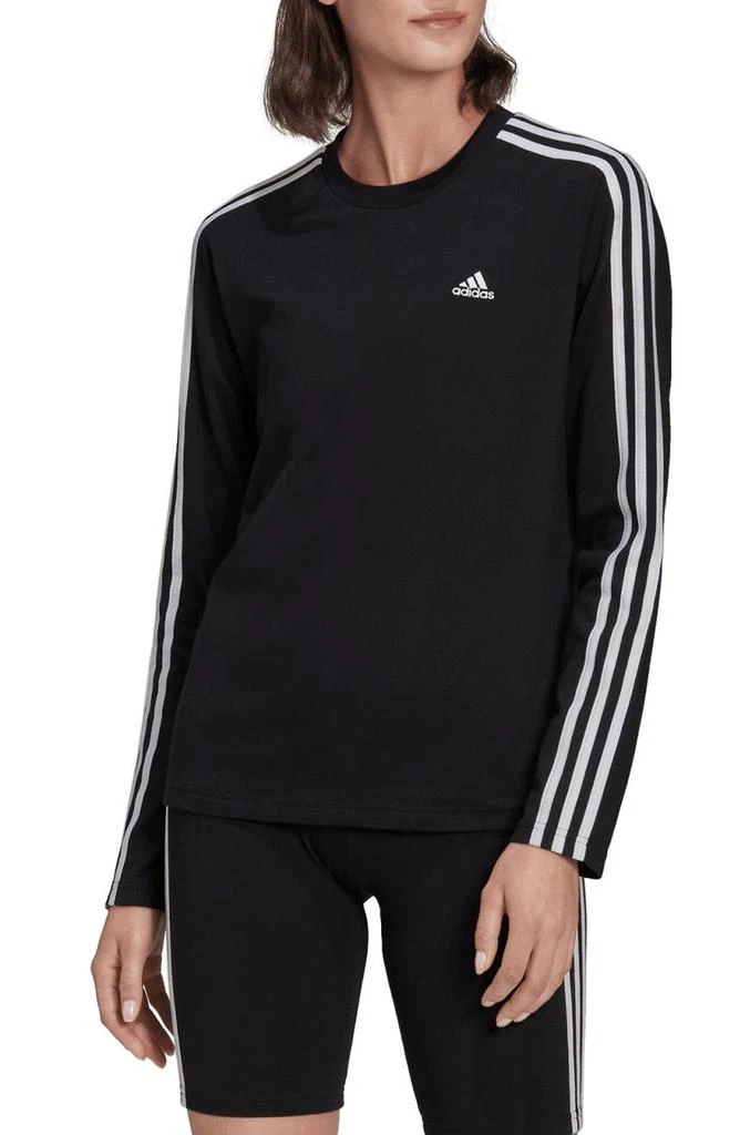 商品Adidas|Essentials 3-Stripes Fleece Sweatshirt,价格¥247,第1张图片