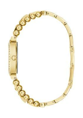 商品GUESS|Triple Stand Gold Tone Stainless Steel Watch,价格¥1051,第2张图片详细描述