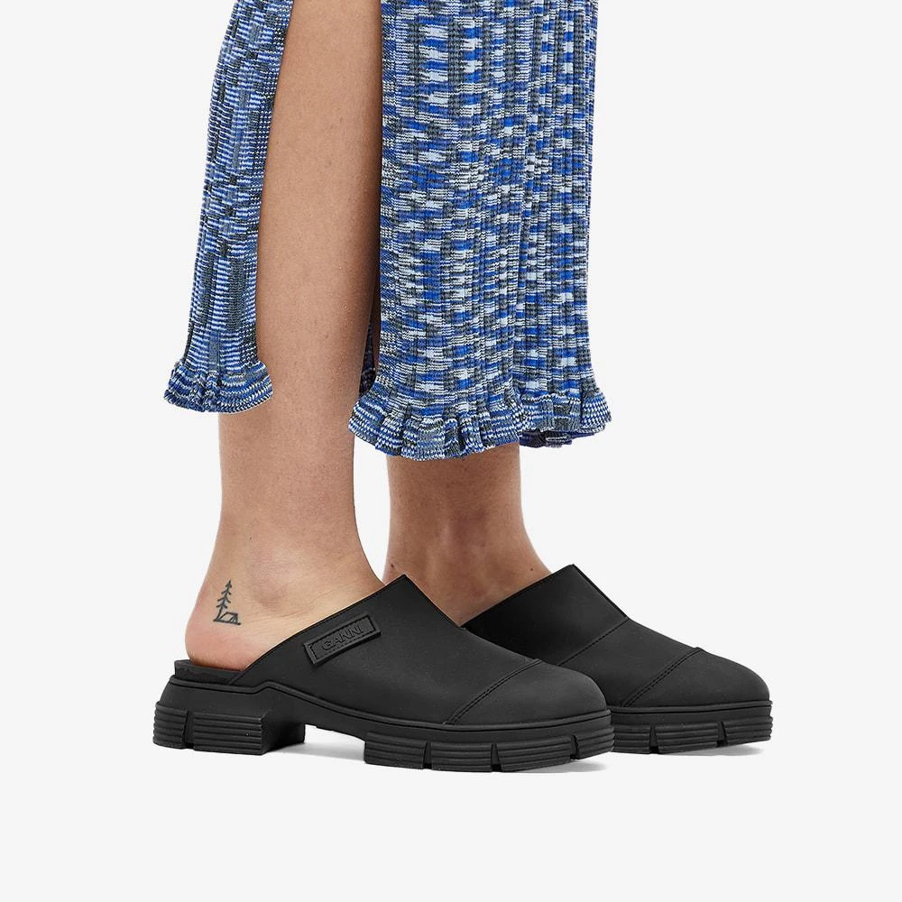 GANNI Recycled Rubber City Mule 商品