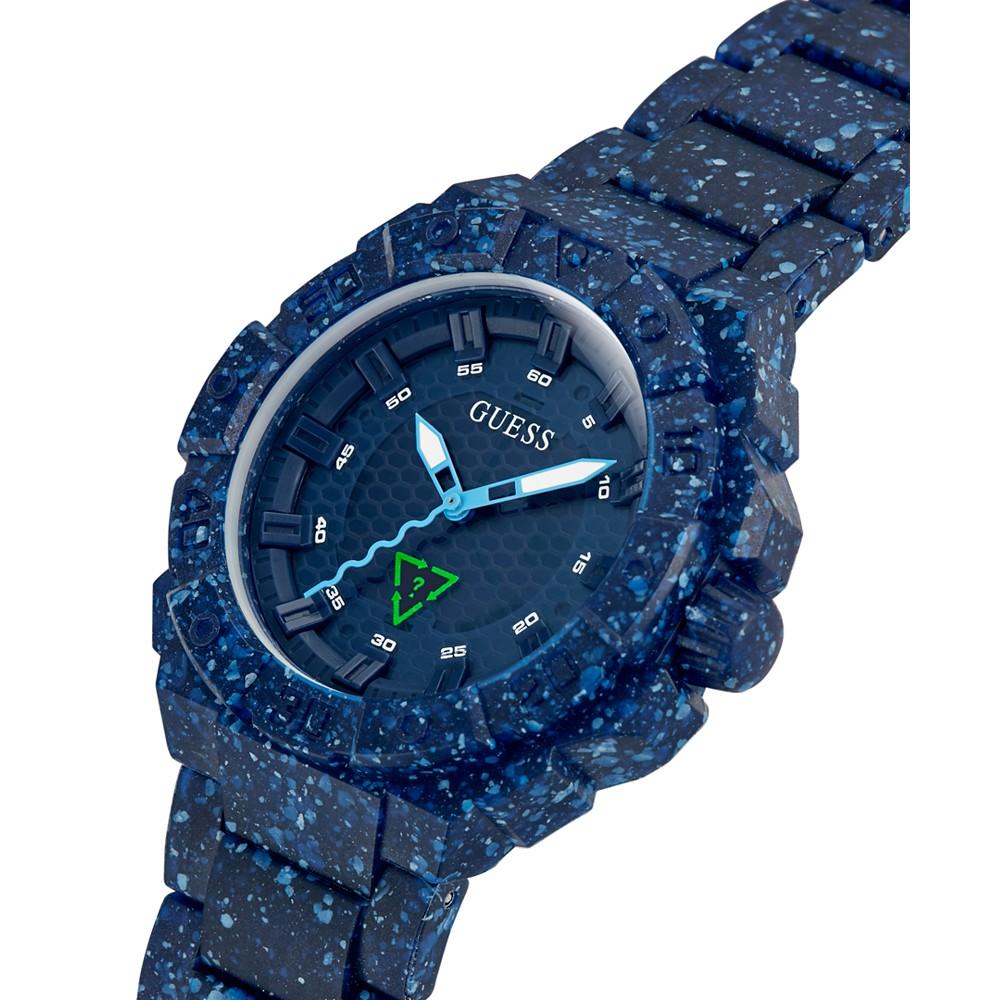 Men's Tide Ocean Navy Plastic Strap Watch 42mm商品第4张图片规格展示