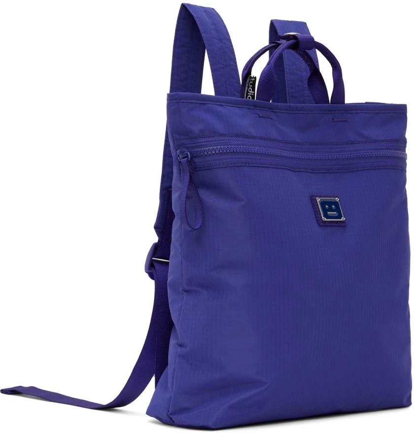 商品Acne Studios|Blue Ripstop Backpack,价格¥1288,第2张图片详细描述