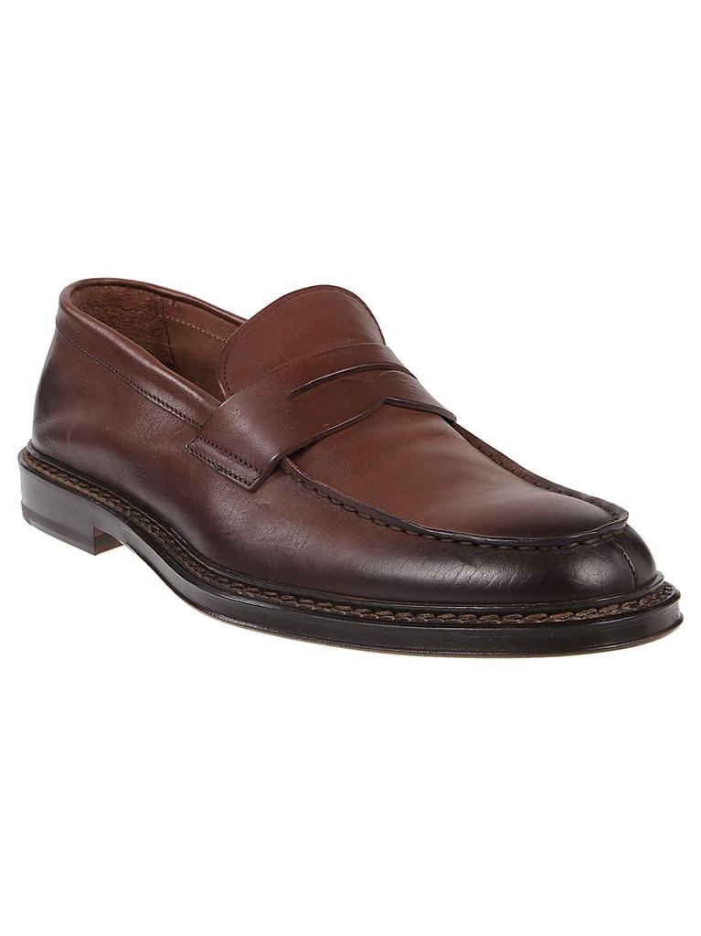 Doucal's Men's  Brown Other Materials Loafers商品第2张图片规格展示