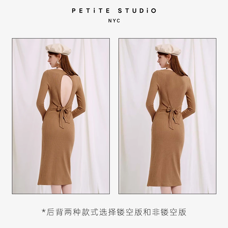 Estella针织连衣裙 - 驼色 | Estella Knit Dress - Camel 商品