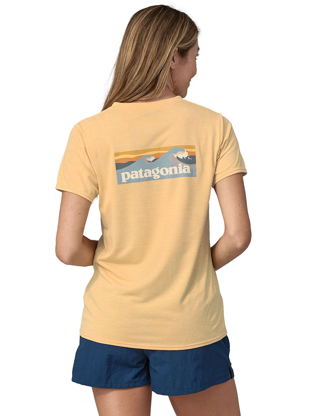 商品【商品预售7天】 Patagonia|Patagonia 女士T恤 45365BSMX 黄色,价格¥395,第4张图片详细描述