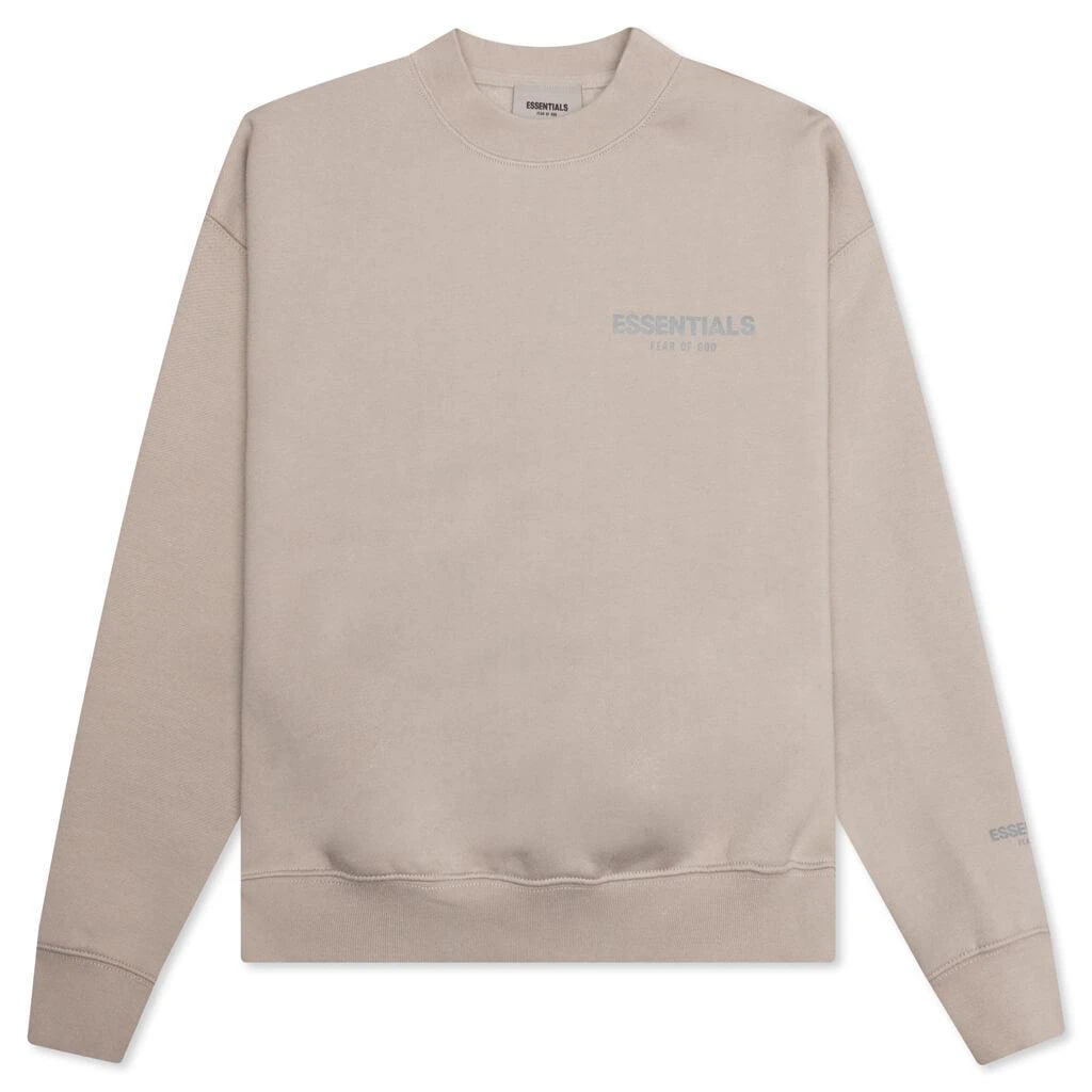 商品Essentials|Fear of God Essentials Kid's Pullover Crewneck - String,价格¥266,第1张图片