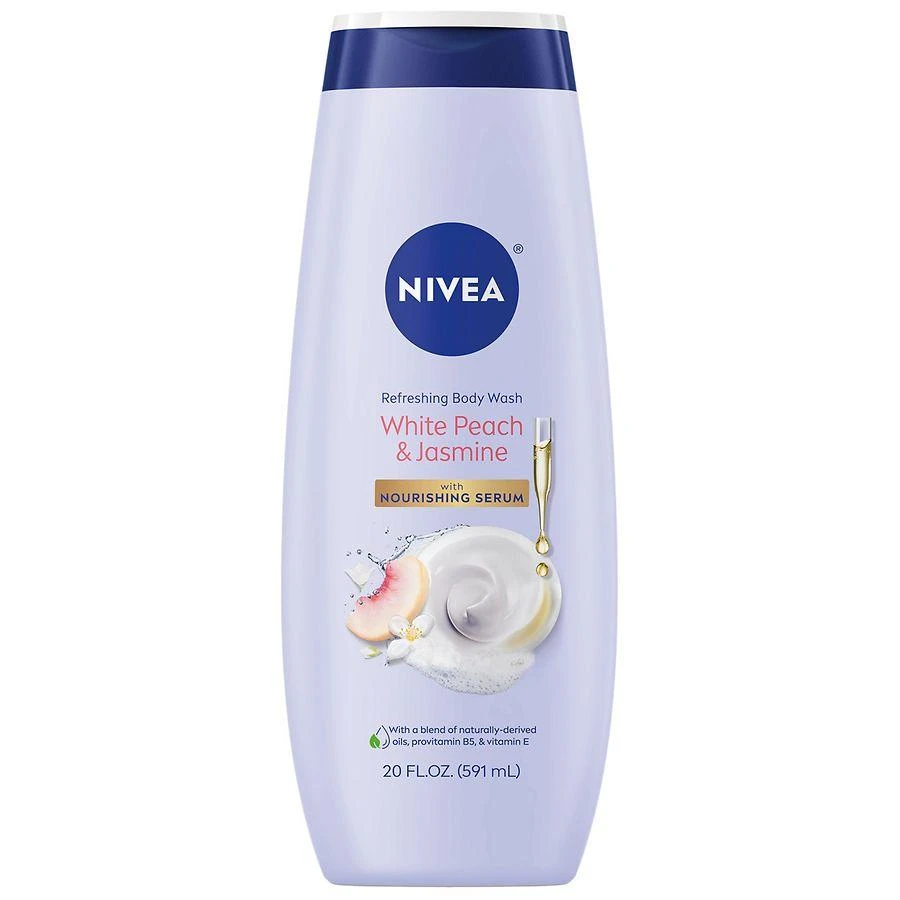商品Nivea|Refreshing Body Wash with Nourishing Serum White Peach and Jasmine,价格¥45,第1张图片