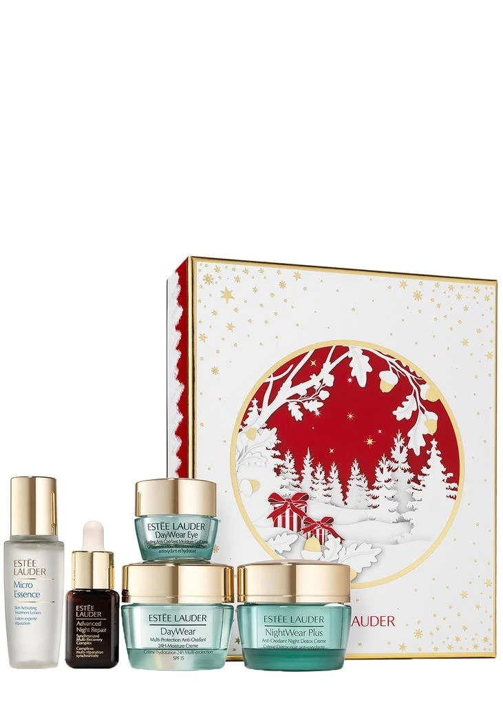 商品Estée Lauder|DayWear Moisturiser Daily Skin Defenders 5-Piece Gift Set,价格¥257,第1张图片