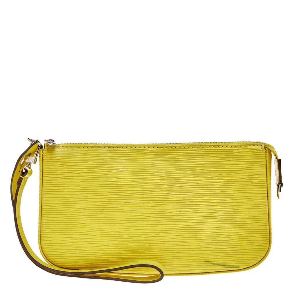 商品[二手商品] Louis Vuitton|Louis Vuitton Pistache Epi Leather Pochette Accessoires Bag,价格¥2002,第1张图片