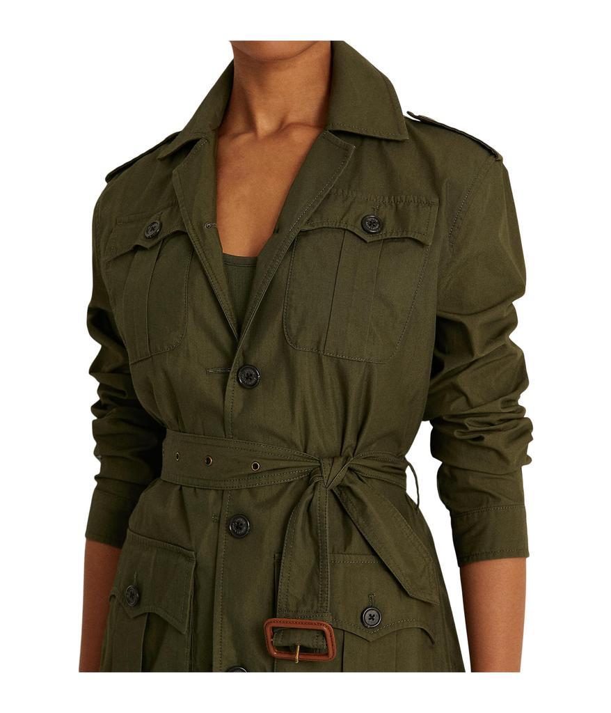 商品Ralph Lauren|Petite Belted Twill Field Jacket,价格¥2170,第5张图片详细描述