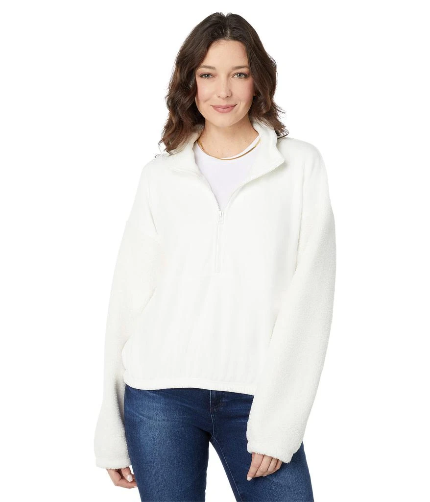 商品Splendid|Tegan Fleece 1/2 Zip,价格¥192,第1张图片