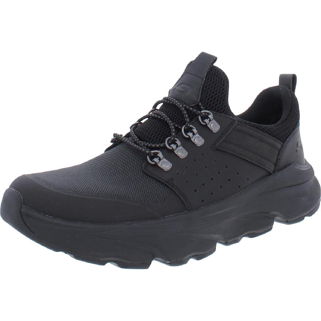 Skechers Mens Delmont-Escola Leather Fitness Sneakers商品第1张图片规格展示