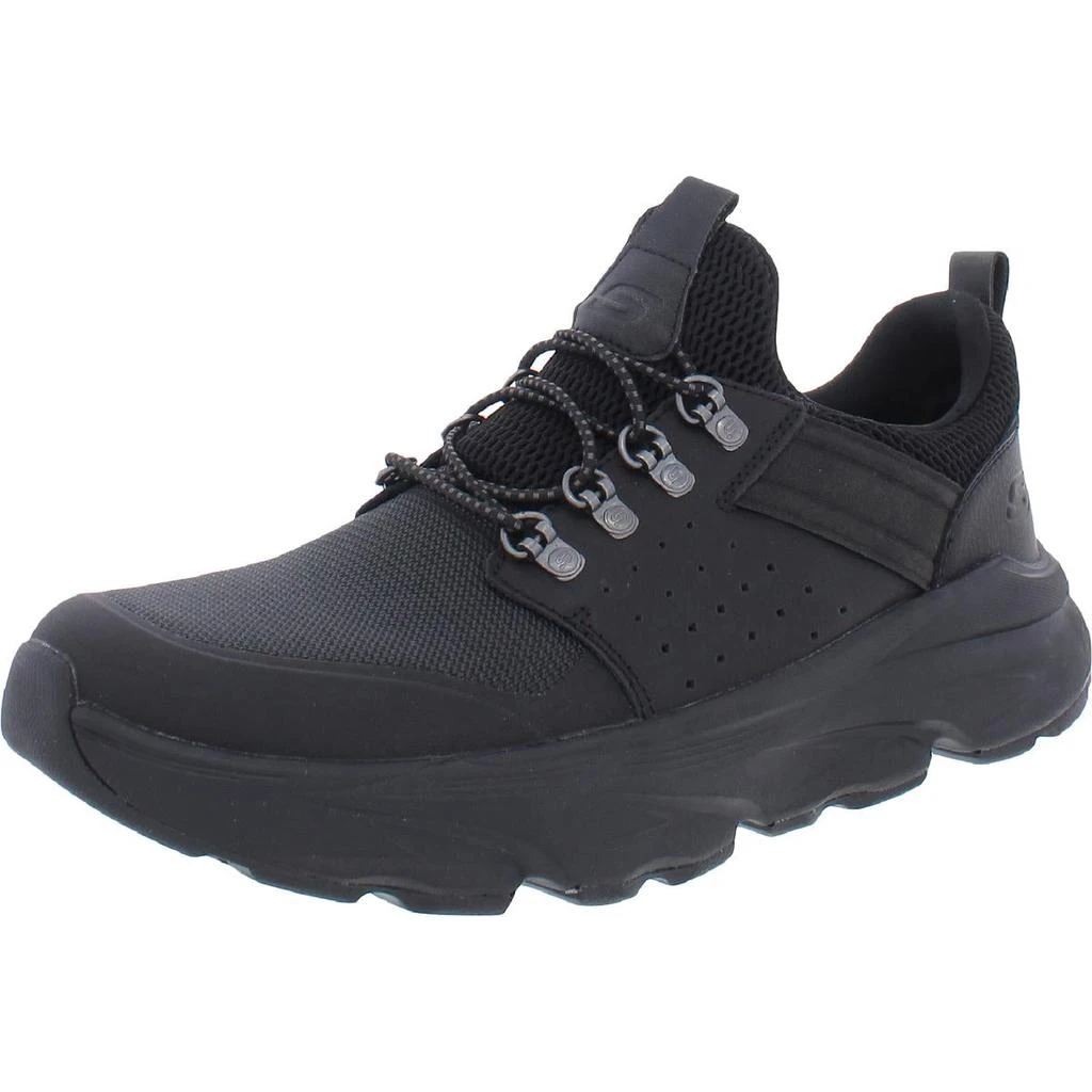 商品SKECHERS|Skechers Mens Delmont-Escola Leather Fitness Sneakers,价格¥253,第2张图片详细描述