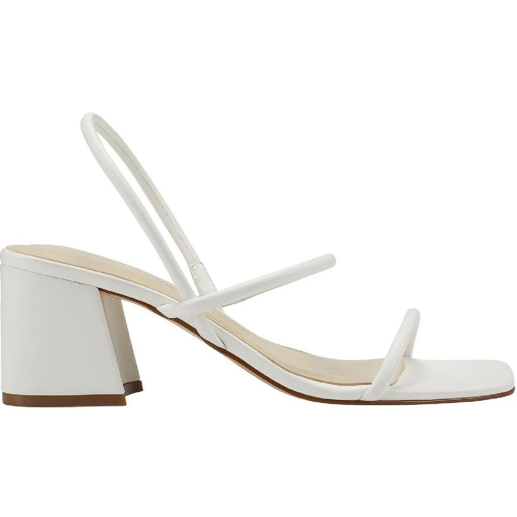 Marc Fisher Womens Galvin Faux Leather Slingback Block Heel 商品