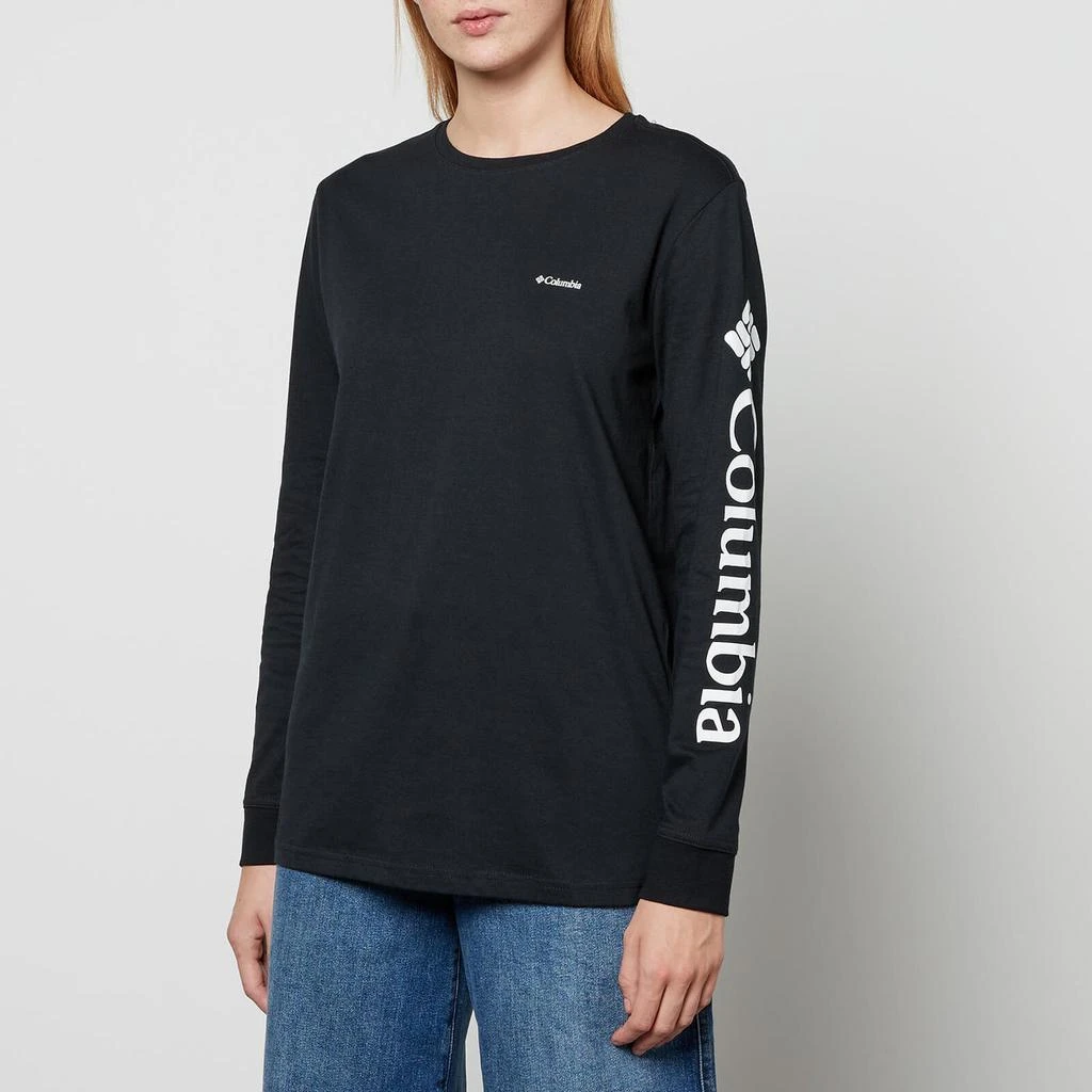 商品Columbia|Columbia North Cascades Logo-Print Cotton T-Shirt,价格¥120,第1张图片