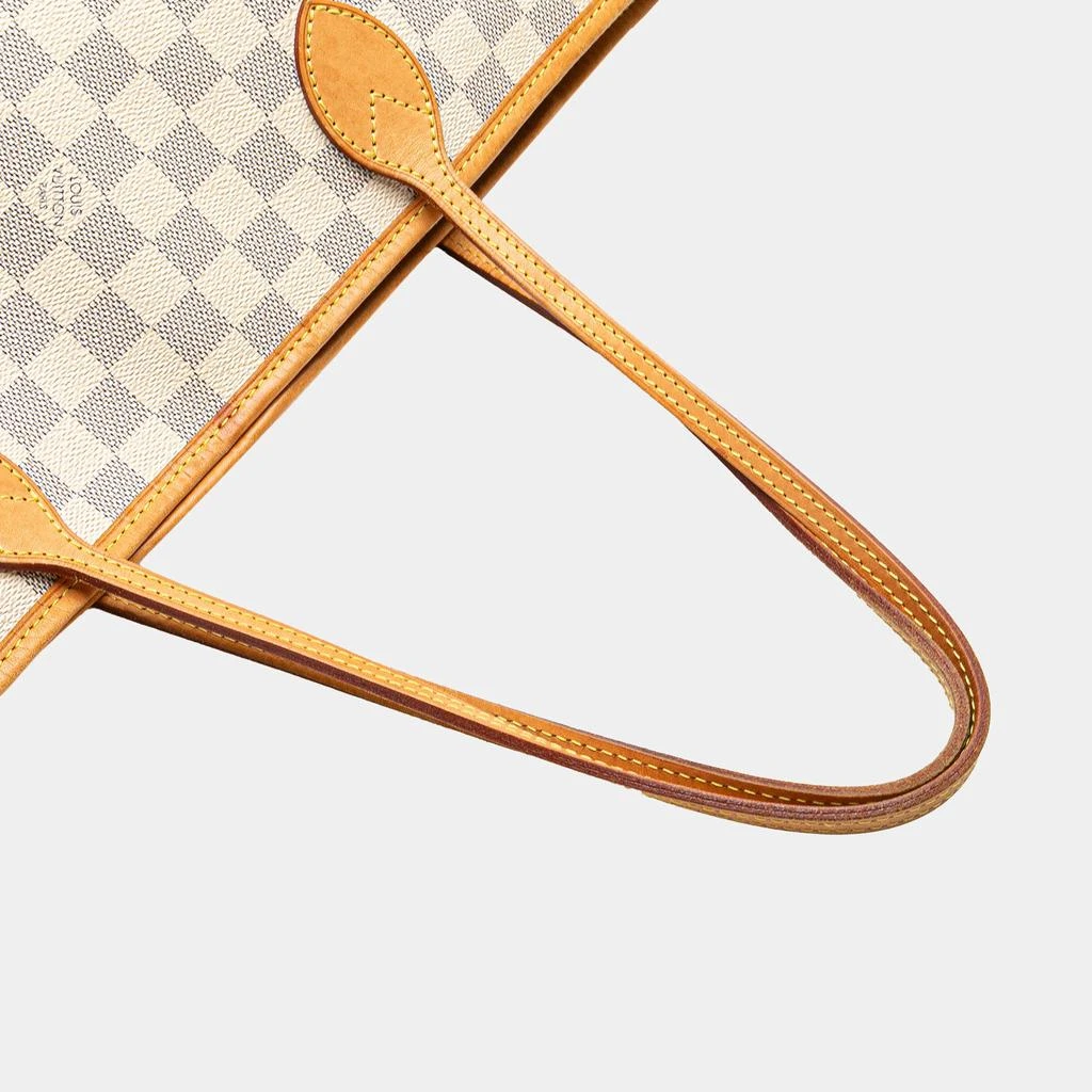 商品[二手商品] Louis Vuitton|Louis Vuitton White Damier Azur Neverfull MM Bag,价格¥13773,第5张图片详细描述