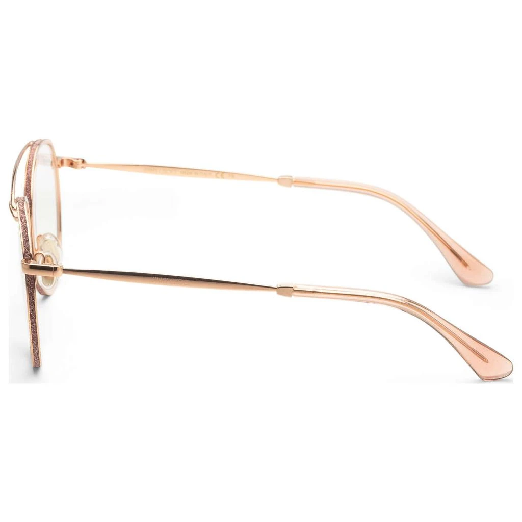 商品Jimmy Choo|Jimmy Choo Women's Gold Round Opticals,价格¥596,第2张图片详细描述