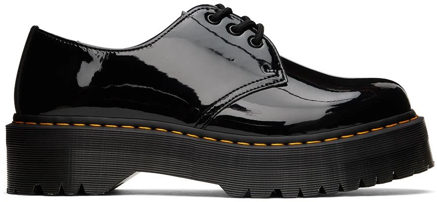 商品Dr. Martens|Black 1461 Quad Derbys,价格¥692,第1张图片