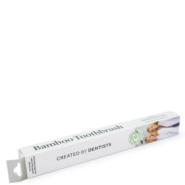 商品Spotlight Oral Care|Spotlight Oral Care Bamboo Toothbrush - White,价格¥45,第3张图片详细描述
