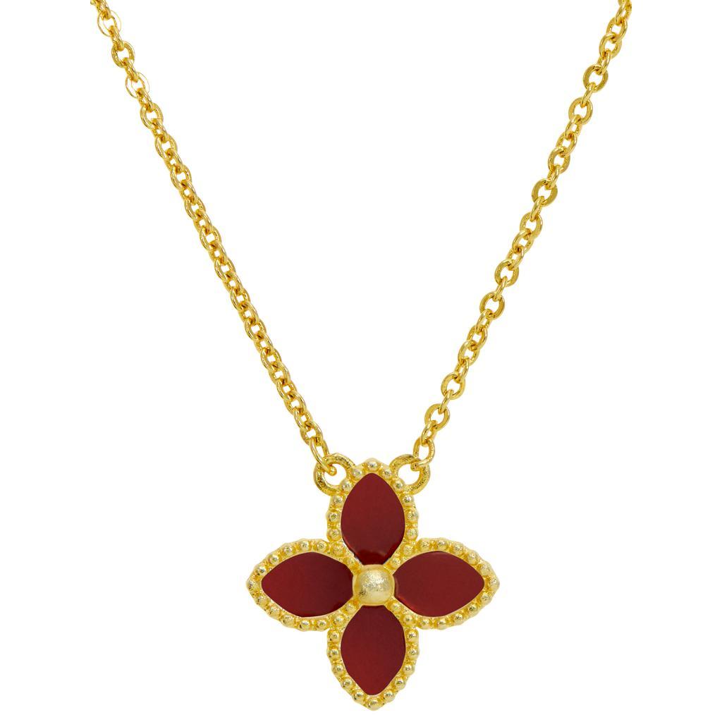 商品Savvy Cie Jewels|18K Gold Vermeil Mop Necklace,价格¥554,第5张图片详细描述