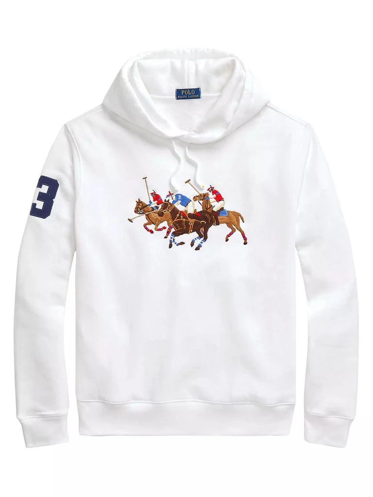 商品Ralph Lauren|Logo Patch Cotton-Blend Hoodie,价格¥741,第1张图片