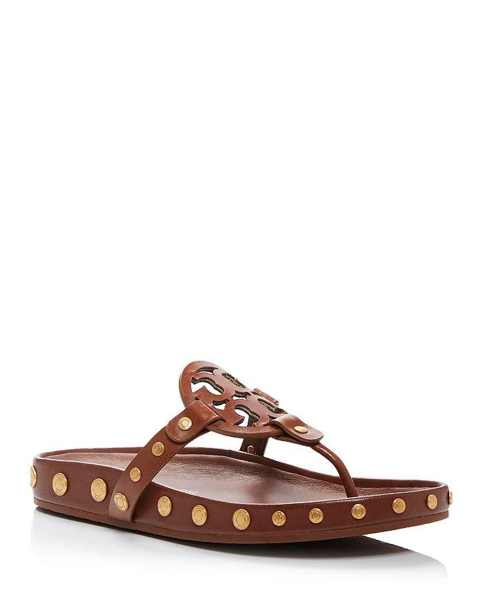 商品Tory Burch|Women's Miller Cloud Coin Sandals,价格¥1203,第1张图片