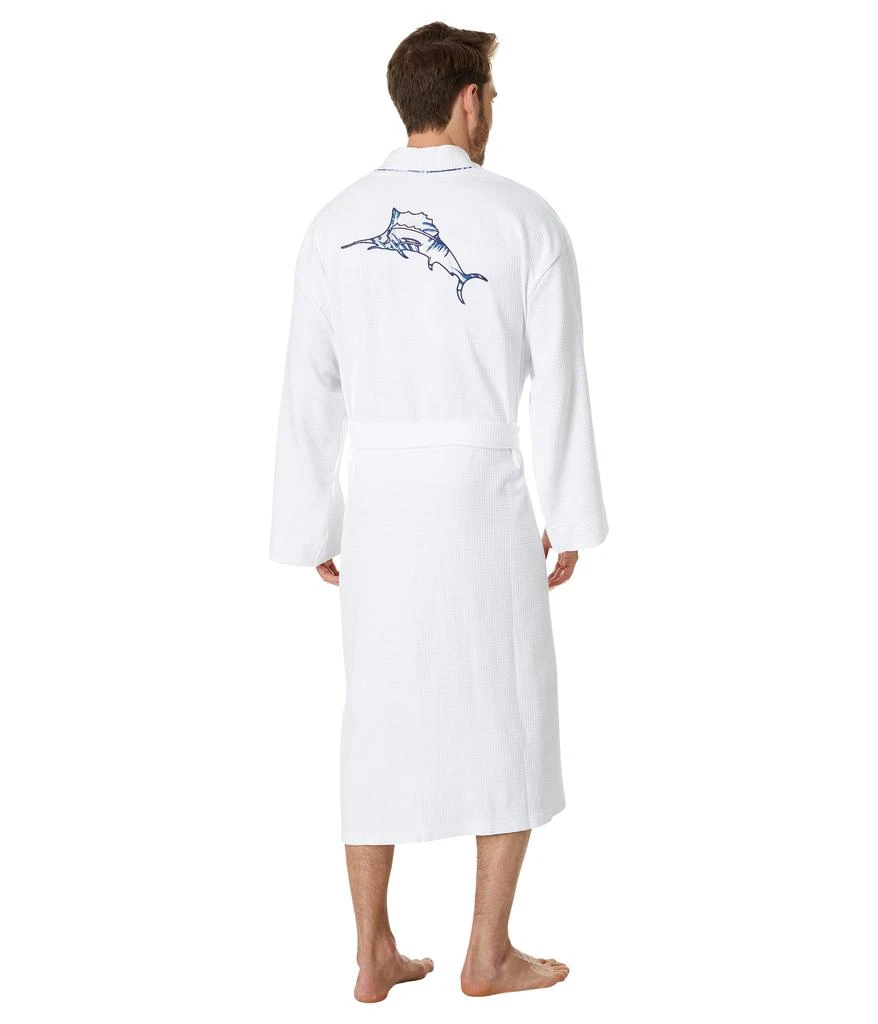 商品Tommy Bahama|Marlin Logo Knit Waffle Robe,价格¥897,第2张图片详细描述