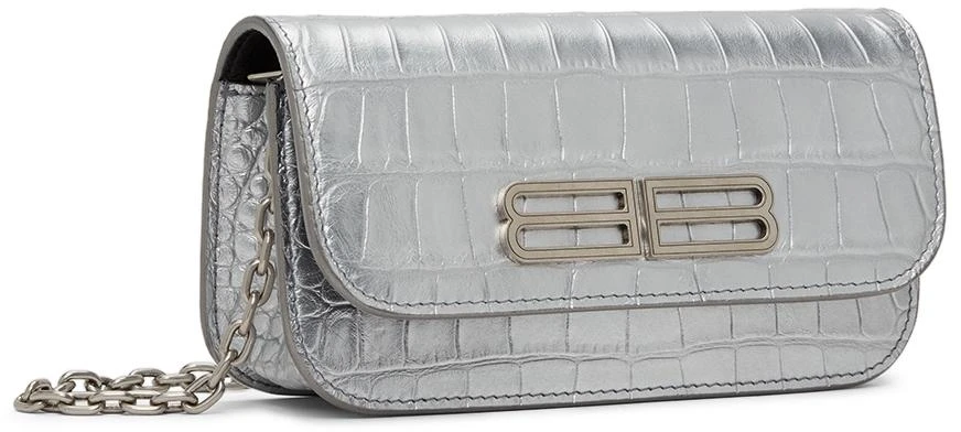 商品Balenciaga|Silver Gossip Shoulder Bag,价格¥6002,第2张图片详细描述