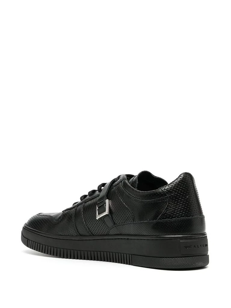 商品1017 ALYX 9SM|Alyx men's black leather sneakers,价格¥3156,第3张图片详细描述