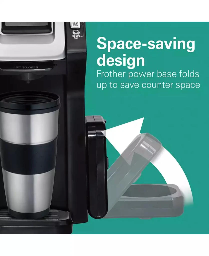 FlexBrew Dual Single Cup Coffee Maker with Milk Frother 商品