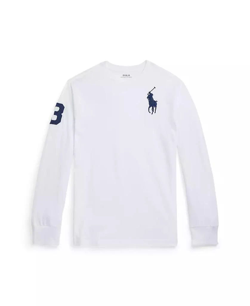 商品Ralph Lauren|Big Boys Big Pony Cotton Jersey T-shirt,价格¥292,第1张图片