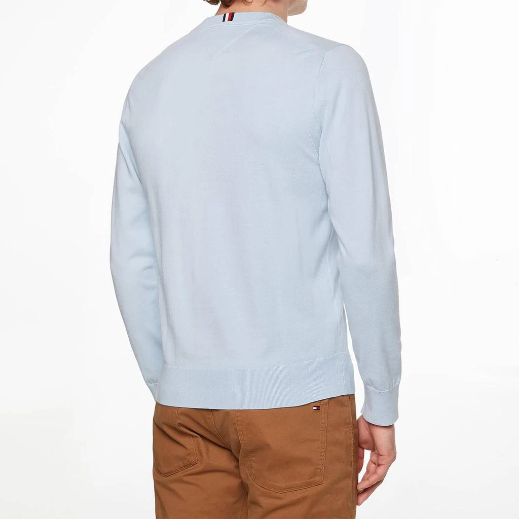 商品Tommy Hilfiger|Tommy Hilfiger Men's 1985 Crew Neck Sweater - Light Blue,价格¥472,第2张图片详细描述