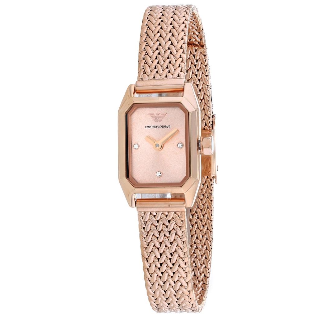 Armani Women's Rose gold dial Watch商品第1张图片规格展示