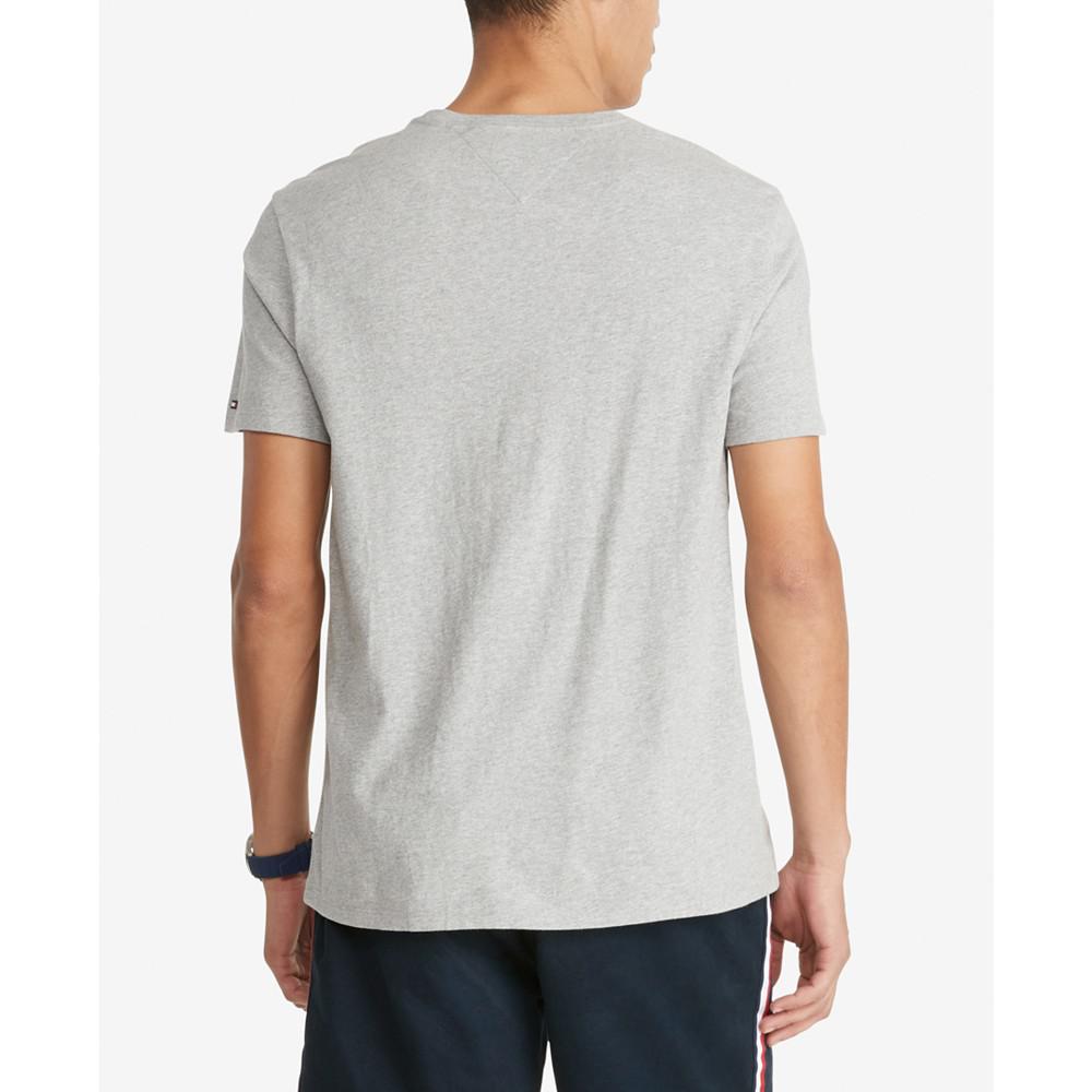 Men's Flag Stripe Short Sleeve T-Shirt商品第8张图片规格展示